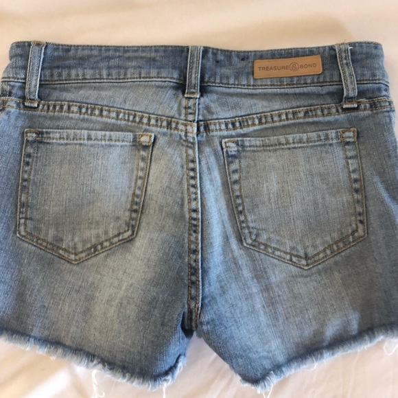 Treasure & Bond Denim Shorts Size 0 - Picture 4 of 4
